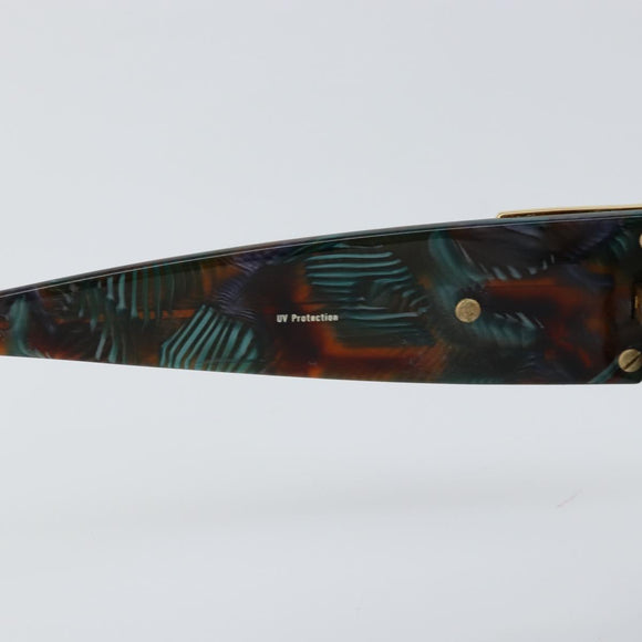 SAINT LAURENT Sunglasses plastic Brown Auth BA7739