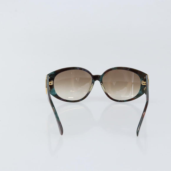 SAINT LAURENT Sunglasses plastic Brown Auth BA7739