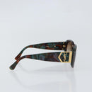 SAINT LAURENT Sunglasses plastic Brown Auth BA7739-5