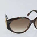 SAINT LAURENT Sunglasses plastic Brown Auth BA7739-6