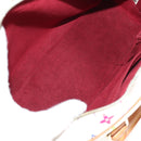 LOUIS VUITTON Monogram Multicolor Trouville Hand Bag White M92663 Auth BA7742V-11