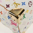 LOUIS VUITTON Monogram Multicolor Speedy 30 Hand Bag White M92643 Auth BA7743SV-17