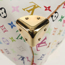 LOUIS VUITTON Monogram Multicolor Speedy 30 Hand Bag White M92643 Auth BA7743SV-18