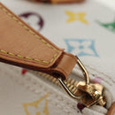 LOUIS VUITTON Monogram Multicolor Speedy 30 Hand Bag White M92643 Auth BA7743SV-9