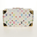 LOUIS VUITTON Monogram Multicolor Speedy 30 Hand Bag White M92643 Auth BA7743SV-5