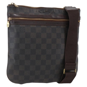 LOUIS VUITTON Damier Ebene Pochette Bosphore Shoulder Bag N51111 LV Auth BA7744