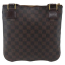 LOUIS VUITTON Damier Ebene Pochette Bosphore Shoulder Bag N51111 LV Auth BA7744-2
