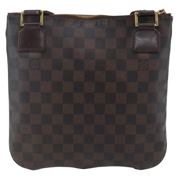 LOUIS VUITTON Damier Ebene Pochette Bosphore Shoulder Bag N51111 LV Auth BA7744