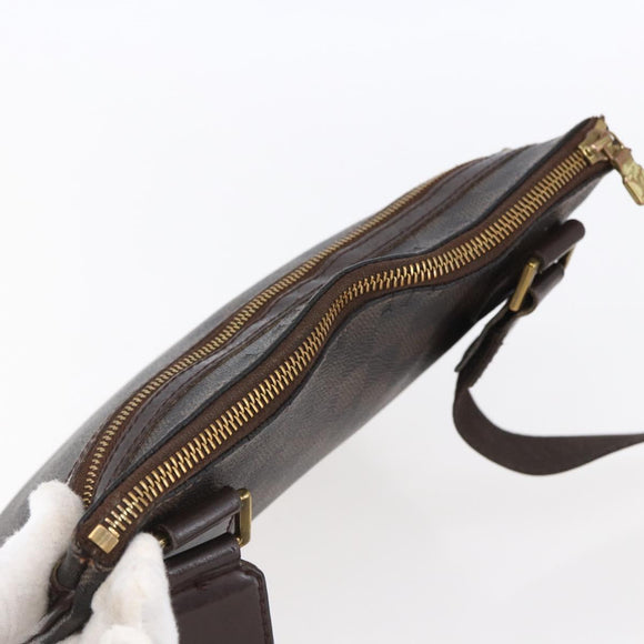 LOUIS VUITTON Damier Ebene Pochette Bosphore Shoulder Bag N51111 LV Auth BA7744