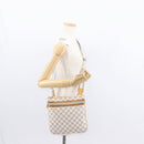 LOUIS VUITTON Damier Azur Pochette Bosphore Shoulder Bag N51112 LV Auth BA7745-23