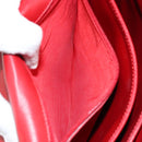 LOUIS VUITTON Opera line Delph Shoulder Bag Red M63937 LV Auth BA7746-22