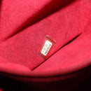 CHANEL Choco Bar Hand Bag Enamel Black Silver CC Auth BA7748-11