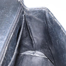 CHANEL Hand Bag Caviar Skin Black Gold CC Auth BA7750-21