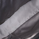 CHANEL Choco Bar Tote Bag Leather Black Silver CC Auth BA7753-11