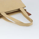 CHANEL Tote Bag Caviar Skin Beige Gold CC Auth BA7755-7