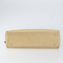 CHANEL Tote Bag Caviar Skin Beige Gold CC Auth BA7755-9