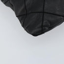 CHANEL Matelasse Chain Shoulder Bag Lamb Skin Black Gold CC Auth BA7756-17