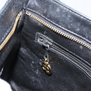 CHANEL Matelasse Chain Shoulder Bag Lamb Skin Black Gold CC Auth BA7756-20