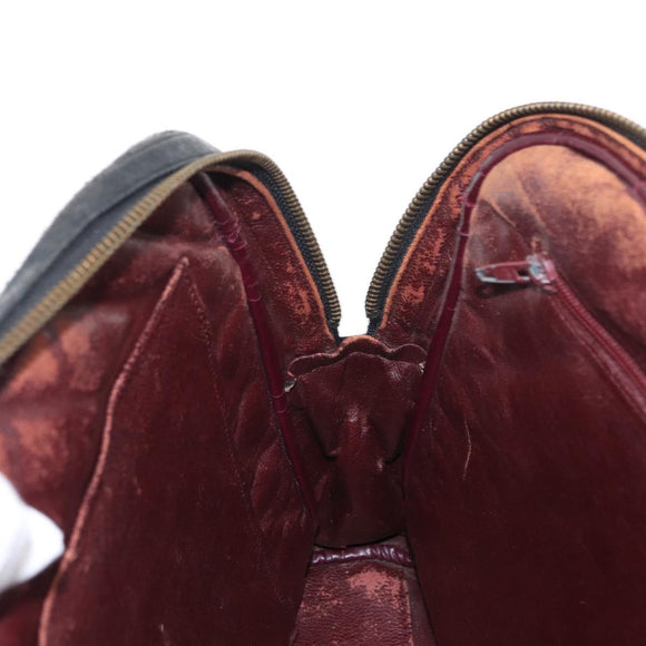 CHANEL Matelasse Chain Shoulder Bag Lamb Skin Black Gold CC Auth BA7757