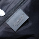 CHANEL Sports Line Boston Bag Nylon Silver CC Auth BA7758-20