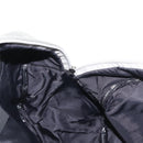 CHANEL Sports Line Boston Bag Nylon Silver CC Auth BA7758-21