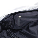 CHANEL Sports Line Boston Bag Nylon Silver CC Auth BA7758-23