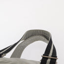 CHANEL Sports Line Boston Bag Nylon Silver CC Auth BA7758-14