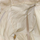 CHANEL New Travel Line Tote Bag Nylon Beige Gold CC Auth BA7759-19
