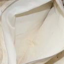 CHANEL New Travel Line Tote Bag Nylon Beige Gold CC Auth BA7759-21