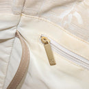 CHANEL New Travel Line Tote Bag Nylon Beige Gold CC Auth BA7760-19