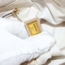 CHANEL New Travel Line Tote Bag Nylon Beige Gold CC Auth BA7760-12