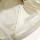 PRADA Shoulder Bag Nylon Beige Silver Auth BA7762-27