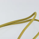 PRADA Shoulder Bag Nylon Yellow Silver Auth BA7763-14