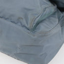 PRADA Shoulder Bag Nylon Light Blue Silver Auth BA7764-15