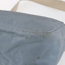 PRADA Shoulder Bag Nylon Light Blue Silver Auth BA7764-17