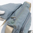 PRADA Shoulder Bag Nylon Light Blue Silver Auth BA7764-9