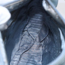 PRADA Shoulder Bag Nylon Light Blue Silver Auth BA7764-22