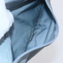 PRADA Shoulder Bag Nylon Light Blue Silver Auth BA7764-26
