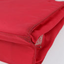 PRADA Hand Bag Nylon Red Auth BA7766-15