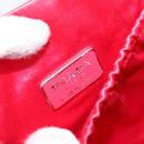 PRADA Hand Bag Nylon Red Auth BA7766-17
