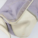 PRADA Shoulder Bag Nylon Purple Silver Auth BA7767-16