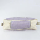 PRADA Shoulder Bag Nylon Purple Silver Auth BA7767-5