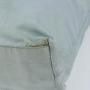 PRADA Tote Bag Nylon Light Blue Silver Auth BA7768-8