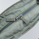 PRADA Tote Bag Nylon Light Blue Silver Auth BA7768-19