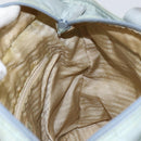 PRADA Tote Bag Nylon Light Blue Silver Auth BA7768-21