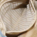 PRADA Tote Bag Nylon Light Blue Silver Auth BA7768-24