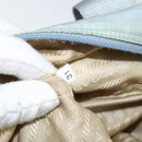 PRADA Tote Bag Nylon Light Blue Silver Auth BA7768-11
