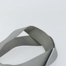 PRADA Tote Bag Nylon Light Blue Silver Auth BA7768-14