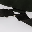 PRADA Backpack Nylon Khaki Silver Auth BA7769-7