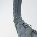 PRADA Hand Bag Nylon Light Blue Silver Auth BA7770-10